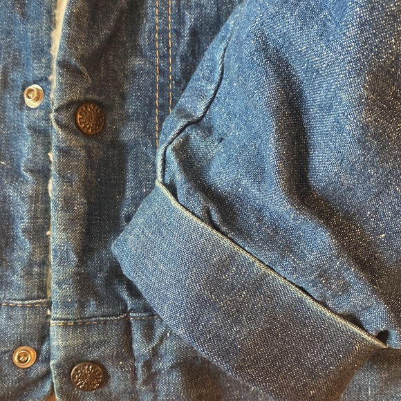70s Sherpa Jean Jacket - Picture 4 of 5